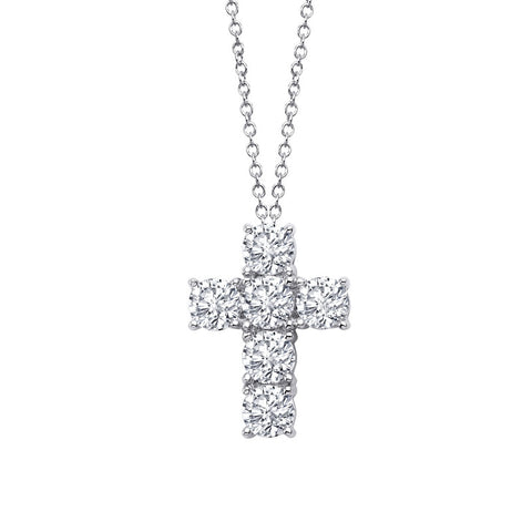 Large Classic Cross Pendant - Lafonn P0132CLP18