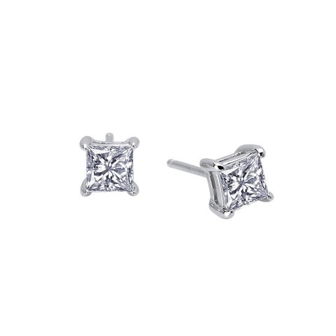 Princess Cut 1Ct Stud Earrings - Lafonn E0113CLP00